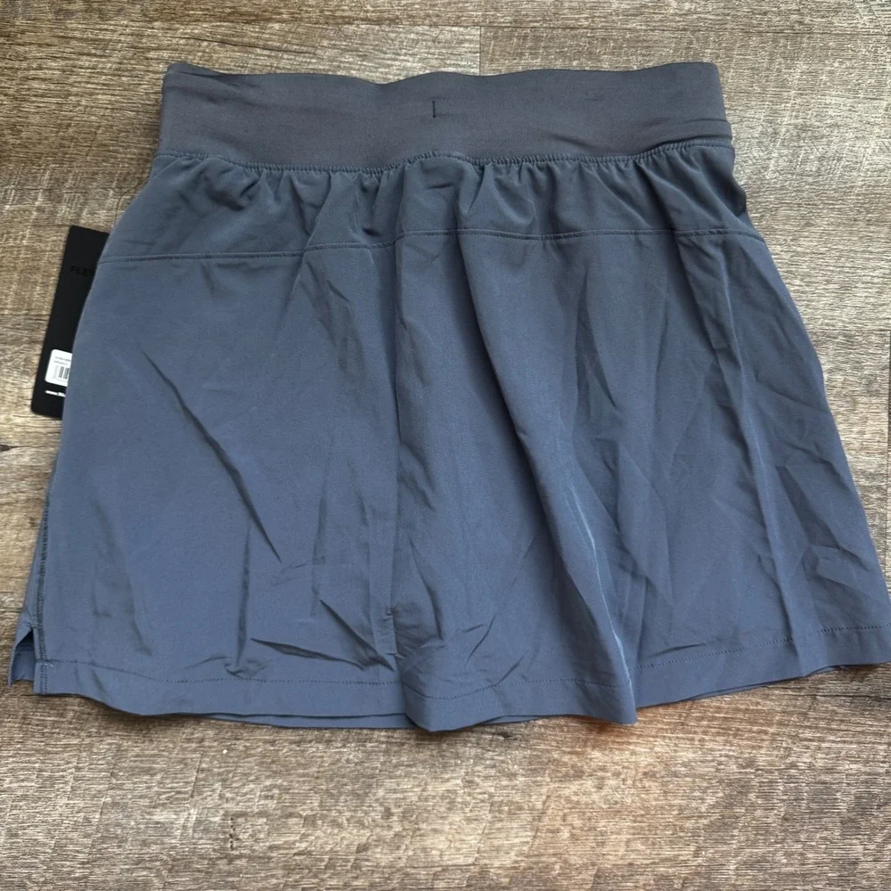 90 Degree by‎ Reflex Flex For It Skort Size S Regular Grisaille Blue Gray NEW